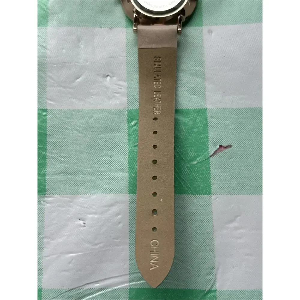 Rose Gold Tone White Dial Women’s Quartz Watch